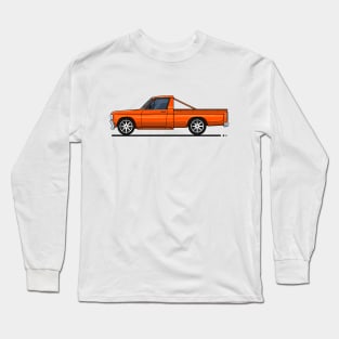 Orange Truck Long Sleeve T-Shirt